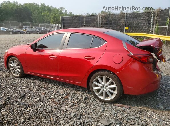 3MZBN1V71HM100488 2017 MAZDA 3 Red Trasero izquierdo