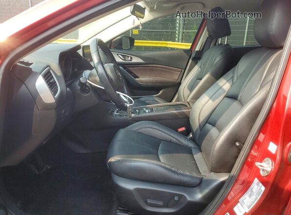 3MZBN1V71HM100488 2017 MAZDA 3 Red Vista interior delantera