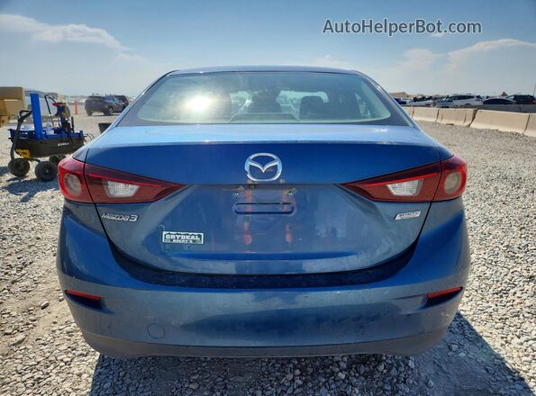 3MZBN1V73HM130334 2017 MAZDA 3 Blue Widok z tyłu