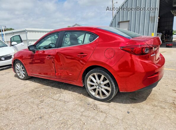 3MZBN1V74HM114403 2017 MAZDA 3 Красный Задняя левая четверть