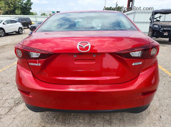 3MZBN1V74HM114403 2017 MAZDA 3 Красный Вид сзади