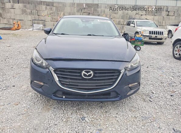 3MZBN1V76HM104021 2017 MAZDA 3 Blue Widok z przodu