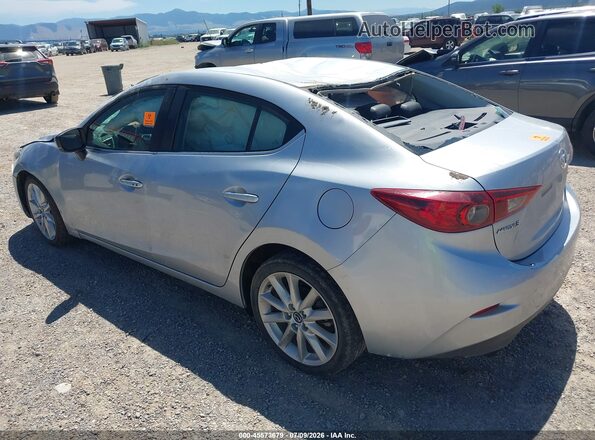 3MZBN1V77HM136962 2017 MAZDA 3 Silver Trasero izquierdo