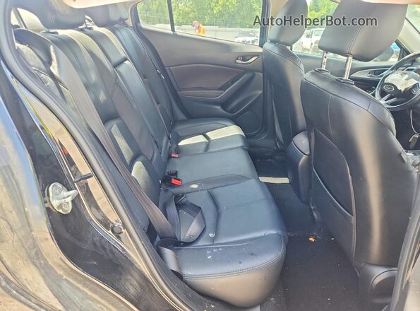 3MZBN1V79HM104076 2017 MAZDA 3 Black უკანა სავარძლების ხედი