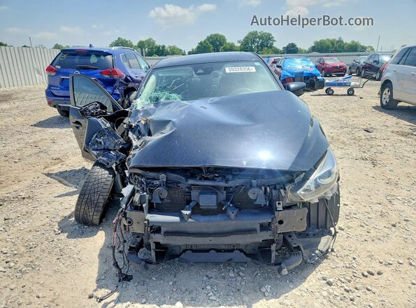 3MZBN1V79HM104076 2017 MAZDA 3 Black წინა ხედი