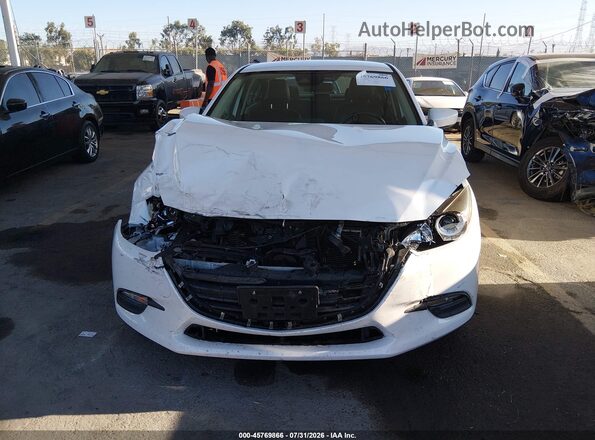 3MZBN1V79HM113506 2017 MAZDA 3 White Սարքավորումների վահանակի տեսք
