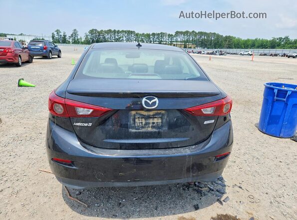 3MZBN1W31JM210653 2018 MAZDA 3 Black Rear view