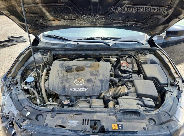 3MZBN1W31JM210653 2018 MAZDA 3 Black Rear interior view