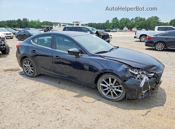 3MZBN1W31JM210653 2018 MAZDA 3 Black Front right
