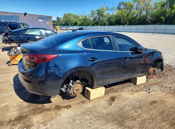 3MZBN1W32JM210791 2018 MAZDA 3 Blue Tył prawy