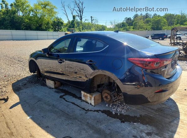 3MZBN1W32JM210791 2018 MAZDA 3 Blue Tył lewy