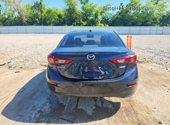 3MZBN1W32JM210791 2018 MAZDA 3 Blue Widok z tyłu