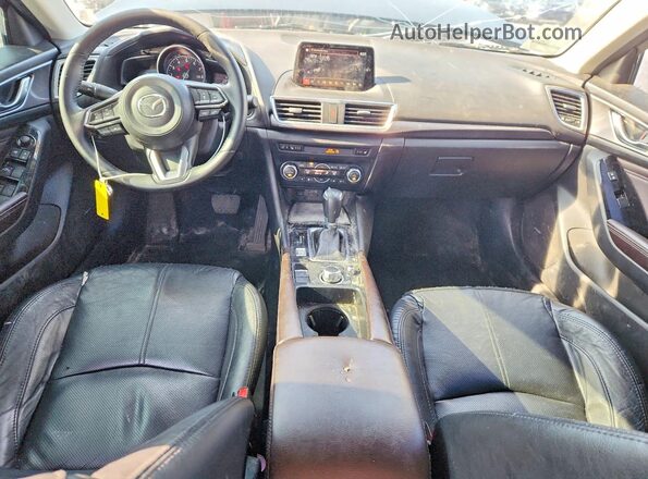 3MZBN1W32JM210791 2018 MAZDA 3 Blue Widok deski rozdzielczej