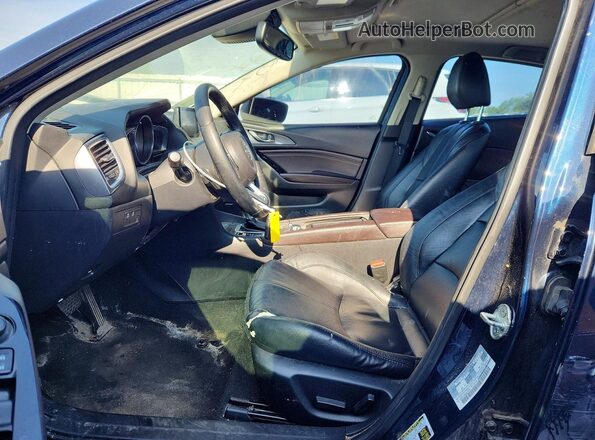 3MZBN1W32JM210791 2018 MAZDA 3 Blue Widok wnętrza z przodu
