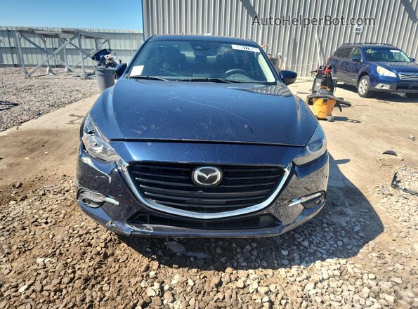 3MZBN1W32JM210791 2018 MAZDA 3 Blue Widok wnętrza 360 stopni