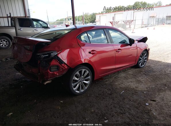 3MZBN1W33JM216308 2018 MAZDA 3 Red Задня права чверть