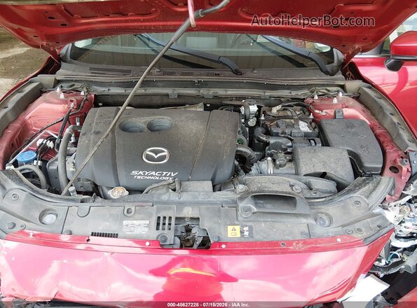3MZBN1W33JM216308 2018 MAZDA 3 Red Вид ззаду