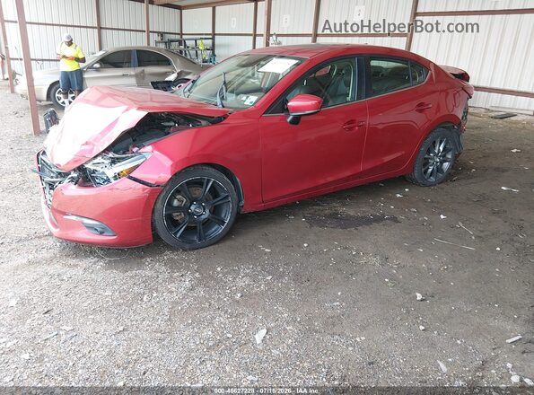 3MZBN1W33JM216308 2018 MAZDA 3 Red Передня ліва чверть