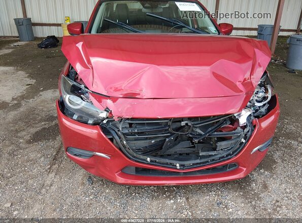 3MZBN1W33JM216308 2018 MAZDA 3 Red Вид спереду