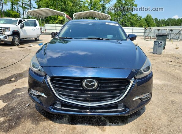 3MZBN1W34JM218620 2018 MAZDA 3 Blue Widok z przodu