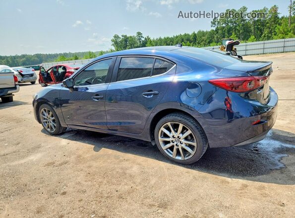 3MZBN1W34JM218620 2018 MAZDA 3 Blue Tył lewy