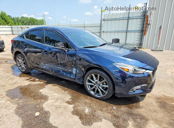 3MZBN1W34JM218620 2018 MAZDA 3 Blue Przód prawy