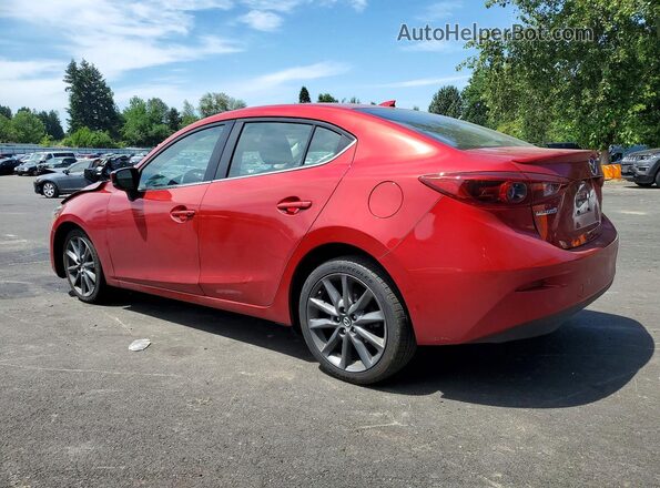 3MZBN1W35JM159559 2018 MAZDA 3 Red Rear left