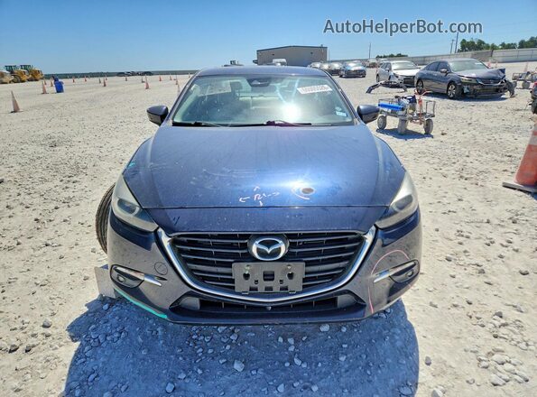 3MZBN1W37JM175634 2018 MAZDA 3 Синий Вид спереди