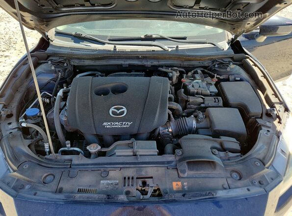 3MZBN1W37JM175634 2018 MAZDA 3 Синий Вид задней части салона