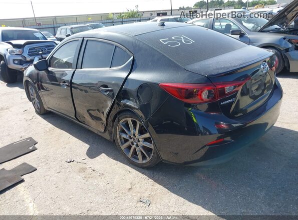 3MZBN1W39JM205300 2018 MAZDA 3 Черный Задняя левая четверть