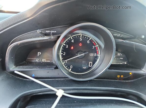 3MZBN1W3XHM127961 2017 MAZDA 3 Blue Սարքավորումների վահանակի տեսք
