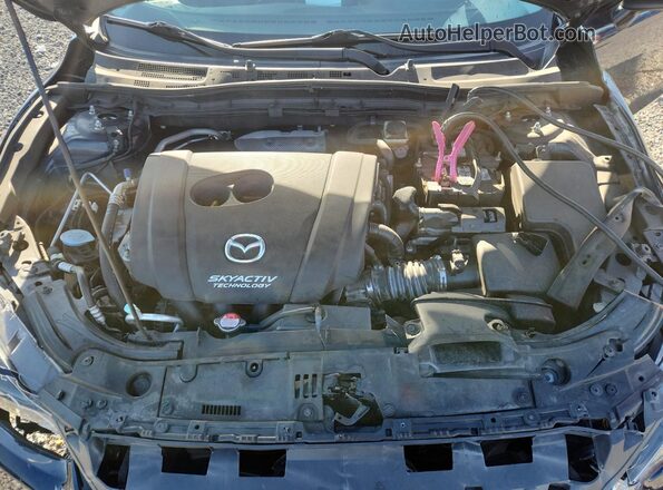 3MZBN1W3XHM127961 2017 MAZDA 3 Blue Սալոնի հետևի տեսք