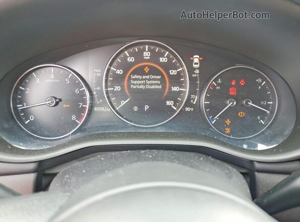 3MZBPAA76MM202170 2021 MAZDA 3 Black Vista del cuadro de instrumentos