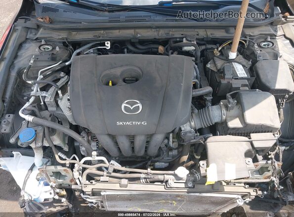 3MZBPAAL0KM105282 2019 MAZDA 3 Черный Вид сзади