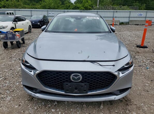 3MZBPAAL4KM110808 2019 MAZDA 3 Silver Front view