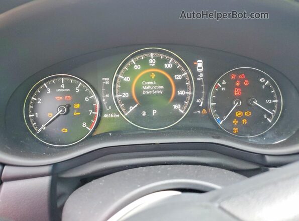 3MZBPAAL4MM204562 2021 MAZDA 3 Black Vista del cuadro de instrumentos