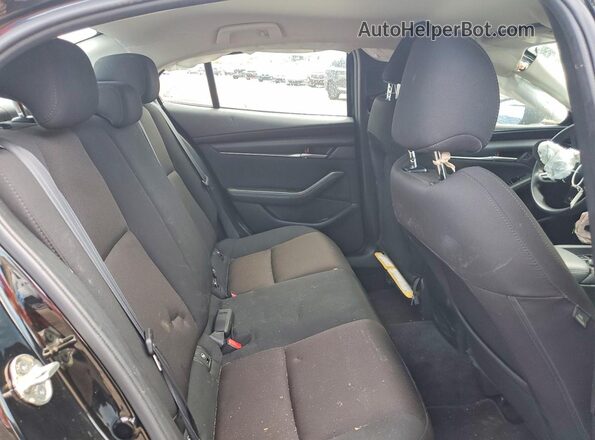 3MZBPAAL4MM204562 2021 MAZDA 3 Black Vista de los asientos traseros