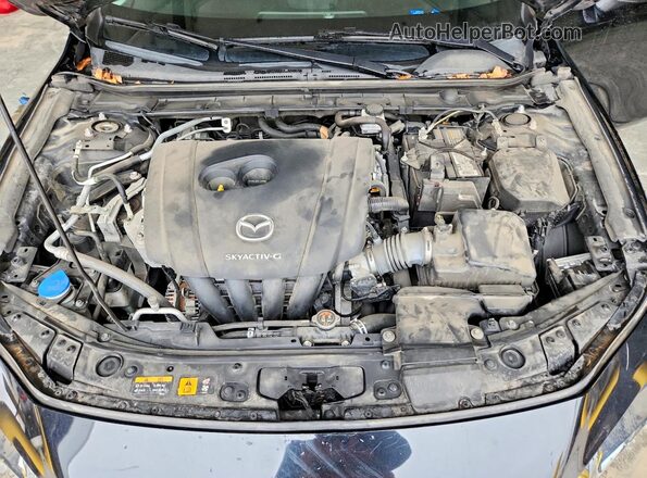 3MZBPAAL5KM109568 2019 MAZDA 3 Black Widok wnętrza z tyłu