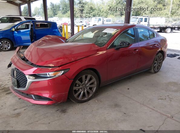 3MZBPAAL6KM109367 2019 MAZDA 3 Red Przód lewy