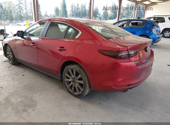 3MZBPAAL6KM109367 2019 MAZDA 3 Red Tył lewy