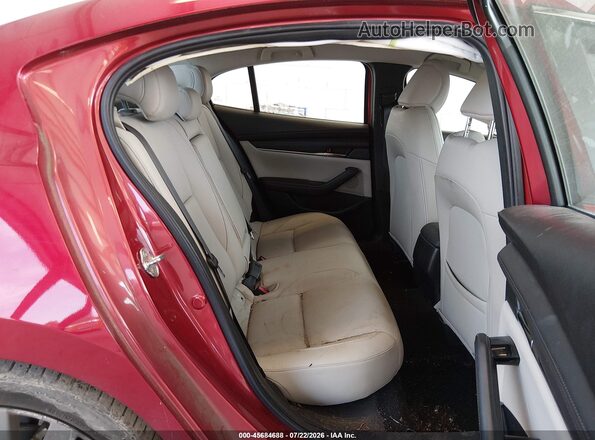 3MZBPAAL6KM109367 2019 MAZDA 3 Red Widok naklejki z numerem VIN