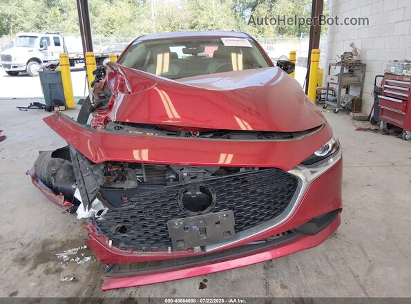3MZBPAAL6KM109367 2019 MAZDA 3 Red Widok wnętrza z tyłu