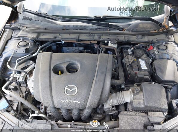 3MZBPAAL7MM203969 2021 MAZDA 3 Dark Blue უკანა ხედი