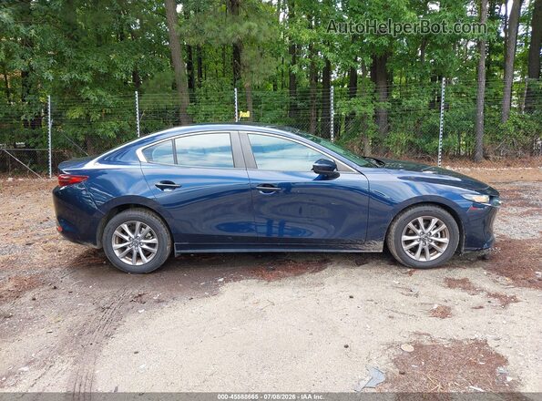 3MZBPAAL7MM203969 2021 MAZDA 3 Dark Blue უკანა სალონის ხედი
