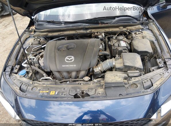 3MZBPAAL8MM253604 2021 MAZDA 3 Blue Widok z tyłu