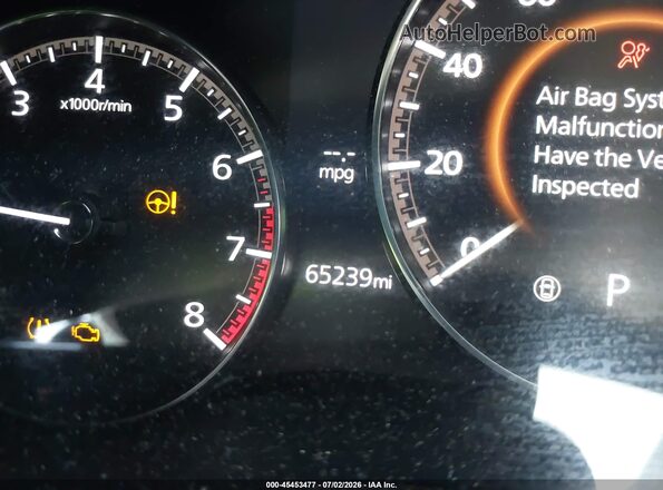 3MZBPAALXKM106326 2019 MAZDA 3 White Вид задніх сидінь