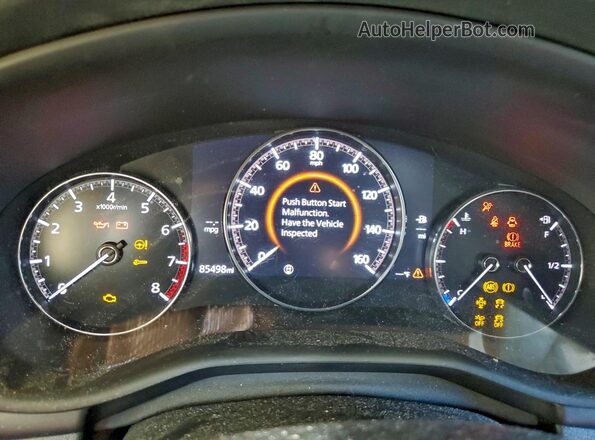 3MZBPAALXKM106648 2019 MAZDA 3 Черный Вид щитка приборов