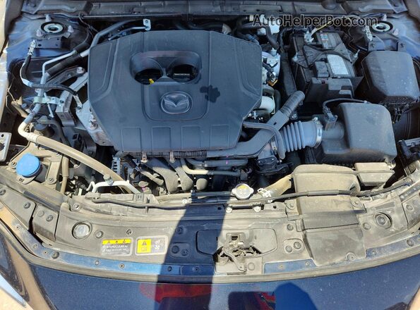3MZBPAAM2SM450161 2025 MAZDA 3 Blue Вид задньої частини салону