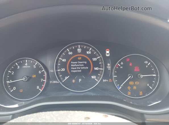 3MZBPAAM3SM470872 2025 MAZDA 3 Black Вид задніх сидінь