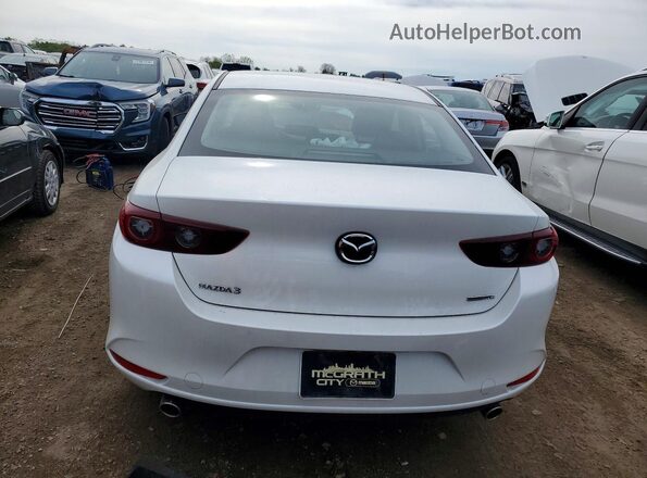 3MZBPAAM9SM456040 2025 MAZDA 3 White Rear view